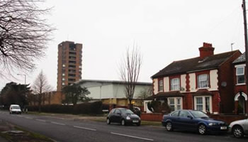 Sports Hall at the University of Bedfordshire